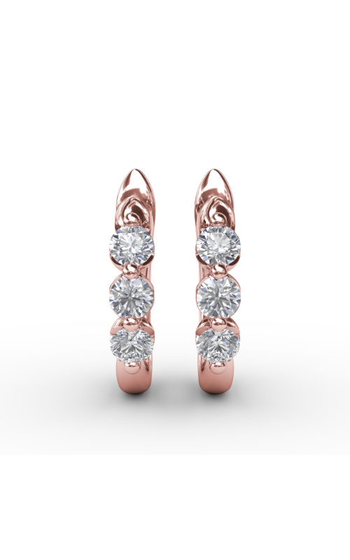Fana Diamond Fashion Earrings ER5014-14kt-Rose Fana Diamond Fashion Earrings ER5014-14kt-Rose