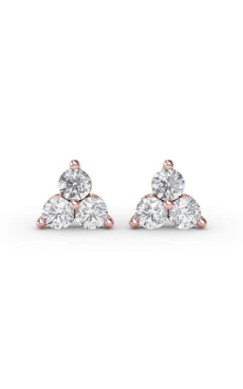 Fana Diamond Fashion Earrings ER5016-14kt-Rose