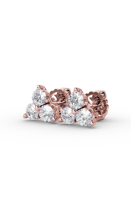 Fana Diamond Fine Jewelry Earring ER5017-14kt-Rose