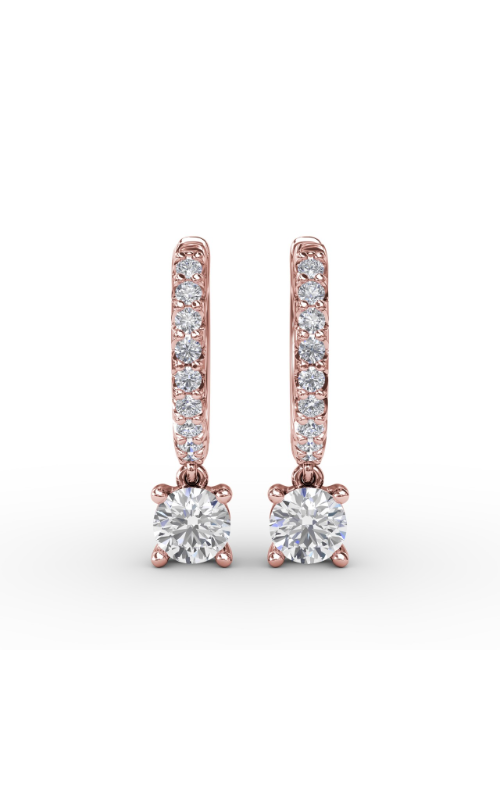 Fana Diamond Fashion Earrings ER5074-14kt-Rose Fana Diamond Fashion Earrings ER5074-14kt-Rose