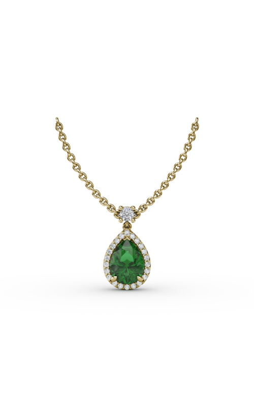 Fana Color Fashion Necklace N1777E-14kt-Yellow
