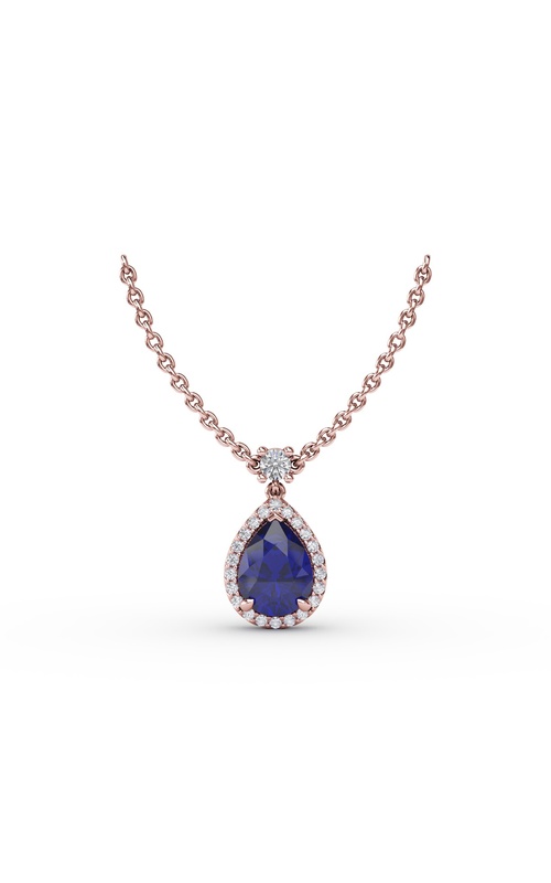 Fana Color Fine Jewelry Necklace N1777S-14kt-Rose