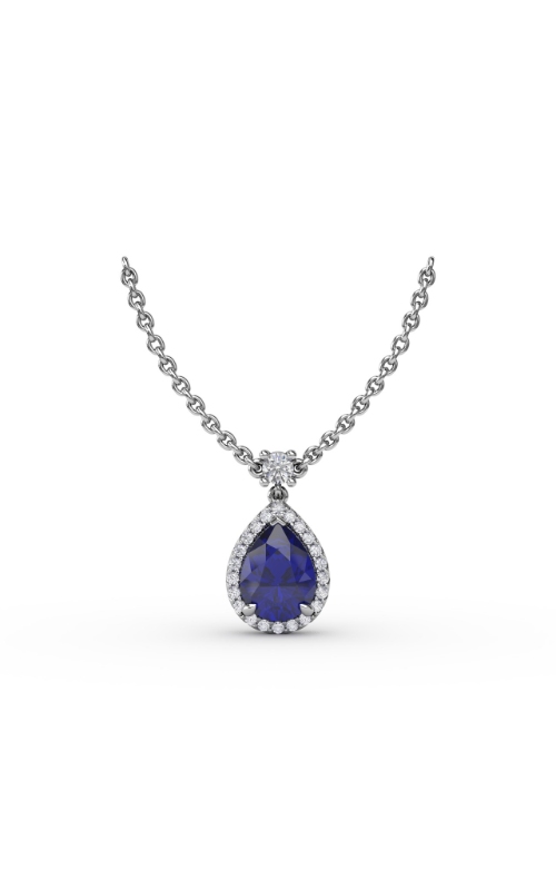 Fana Color Fashion Necklace N1777S-14kt-White