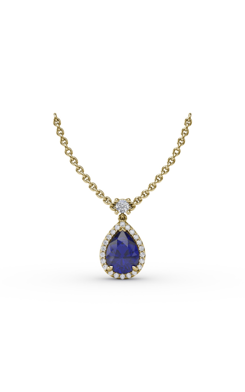 Fana Color Fashion Necklace N1777S-14kt-Yellow