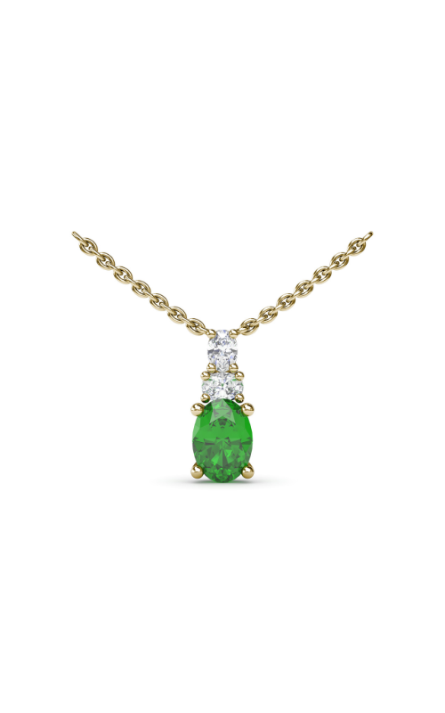 Fana Diamond Fashion Necklace N1852E-14kt-Yellow
