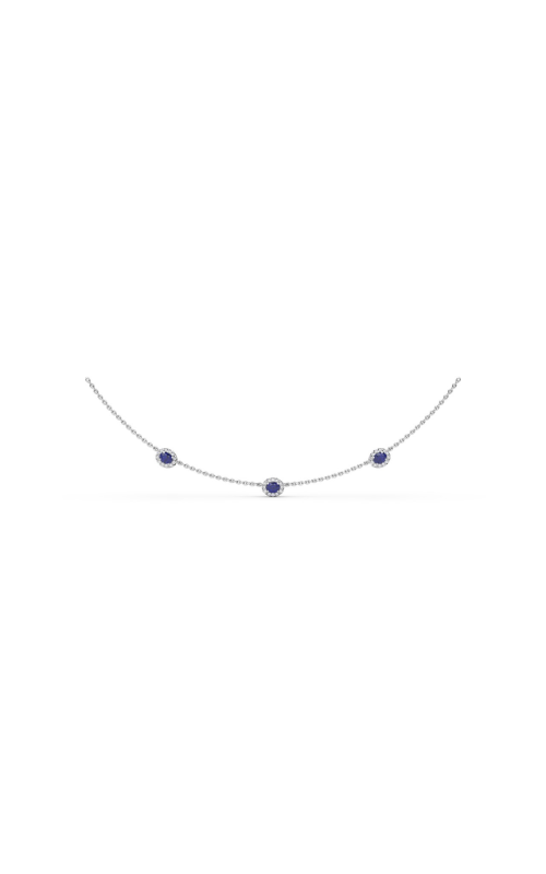 Fana Color Fashion Necklace N1865S-14kt-White Fana Color Fashion Necklace N1865S-14kt-White