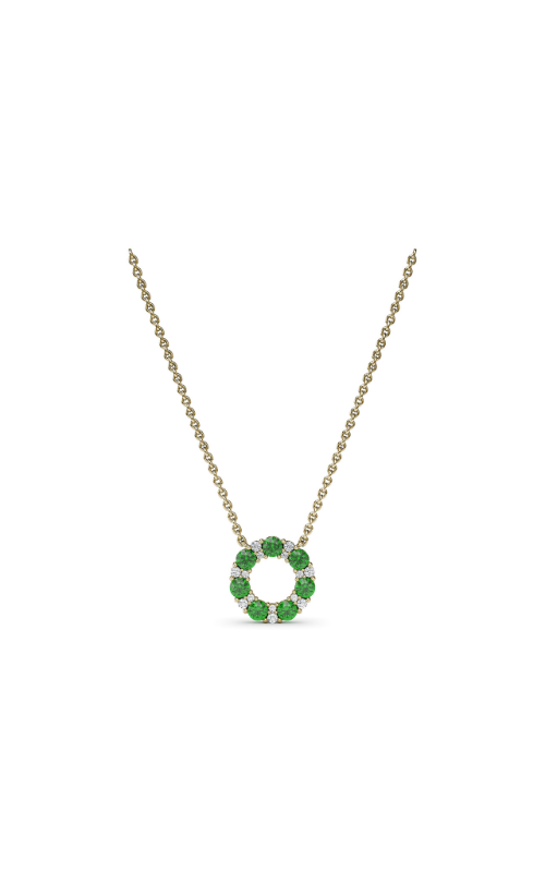 Fana Color Fashion Necklace N1868E-14kt-Yellow