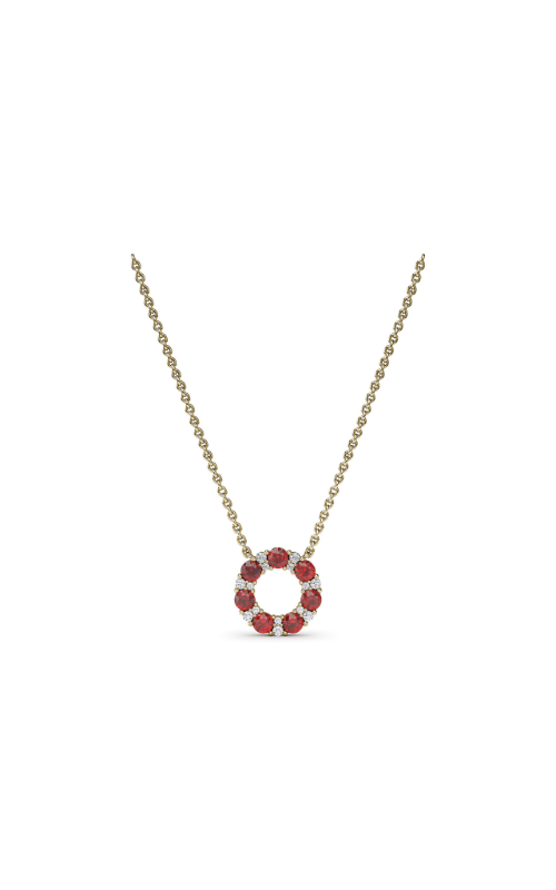 Fana Color Fashion Necklace N1868R-14kt-Yellow