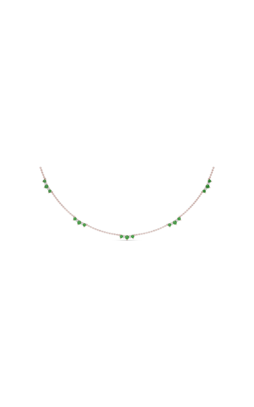 Fana Color Fashion Necklace N1871E-14kt-Rose