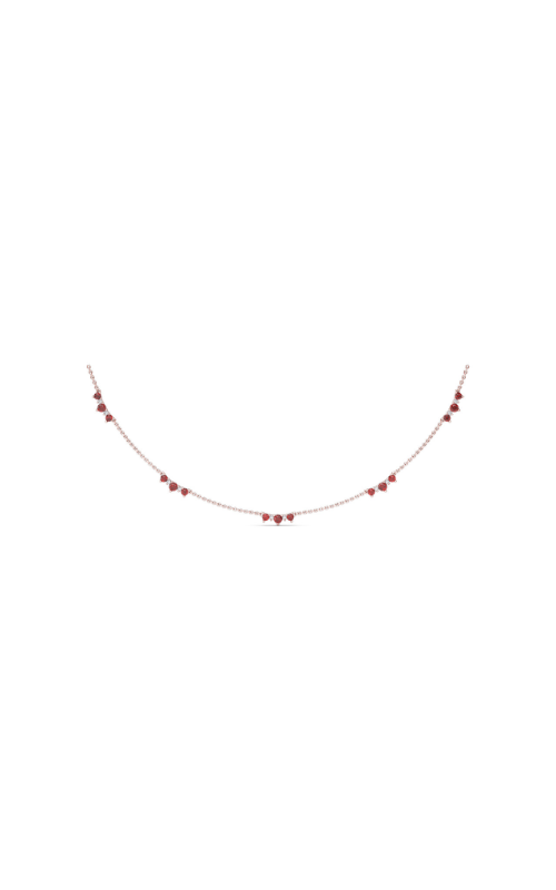 Fana Color Fashion Necklace N1871R-14kt-Rose