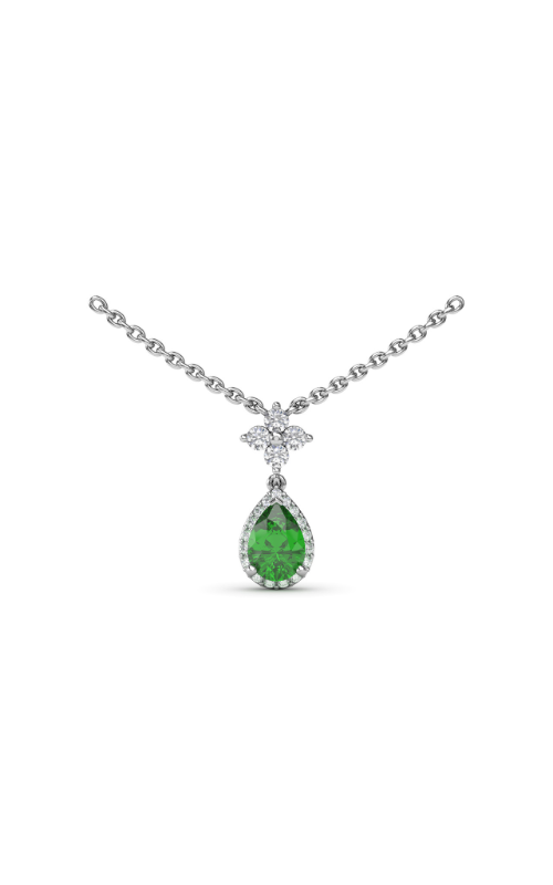 Fana Color Fashion Necklace N1882E-14kt-White