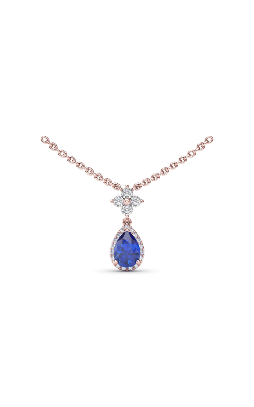 Fana Color Fashion Necklace N1882S-14kt-White