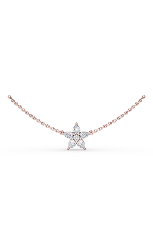 Fana Diamond Fashion Necklace N4974-14kt-Rose