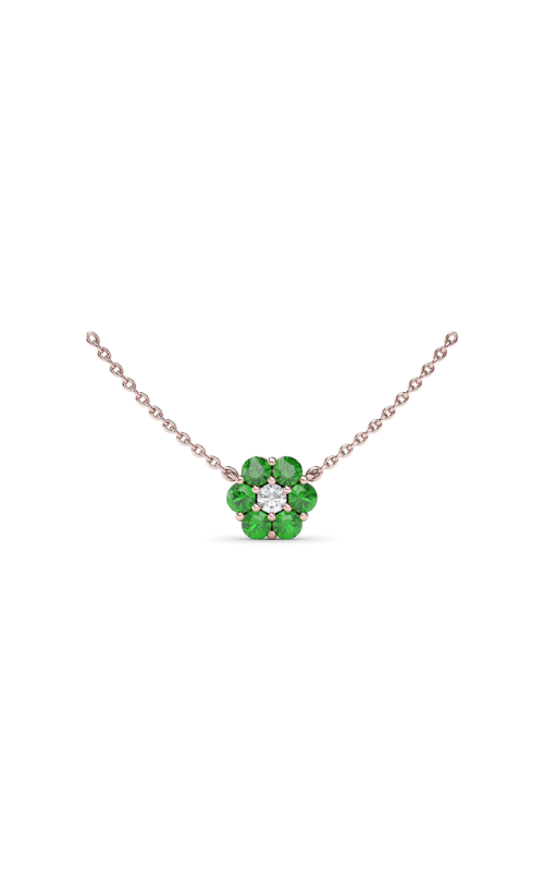 Fana Color Fashion Necklace N5032E-14kt-Rose