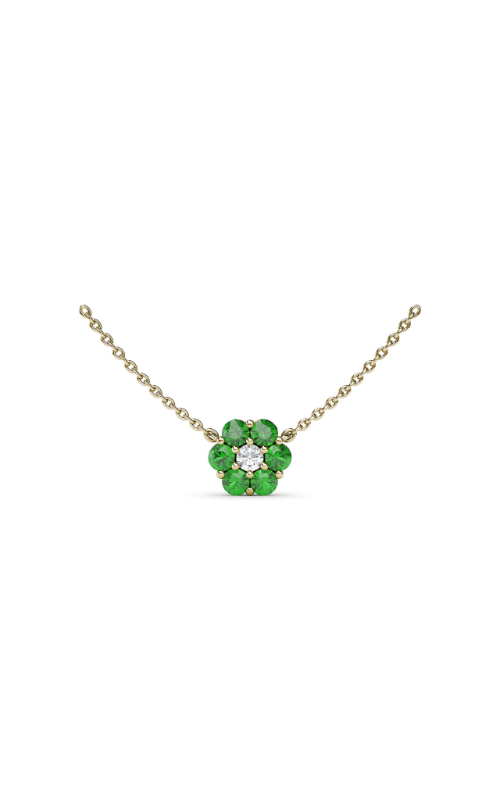 Fana Color Fashion Necklace N5032E-14kt-Yellow