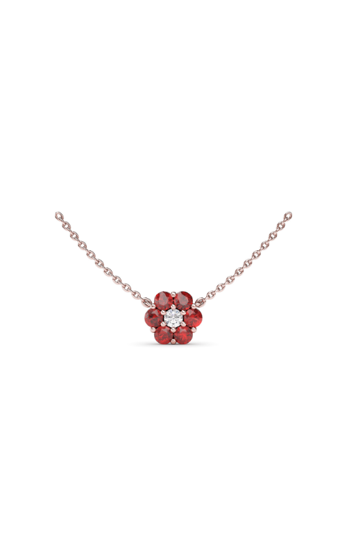 Fana Color Fashion Necklace N5032R-14kt-Rose