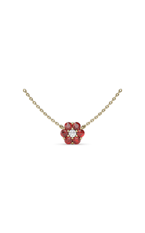 Fana Color Fashion Necklace N5032R-14kt-Yellow