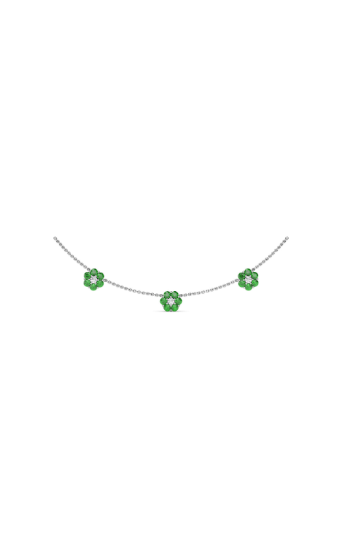 Fana Color Fashion Necklace N5033E-14kt-White