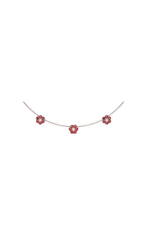 Fana Color Fashion Necklace N5033R-14kt-Rose