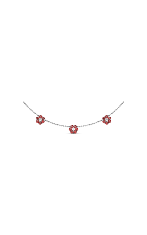 Fana Color Fashion Necklace N5033R-14kt-White