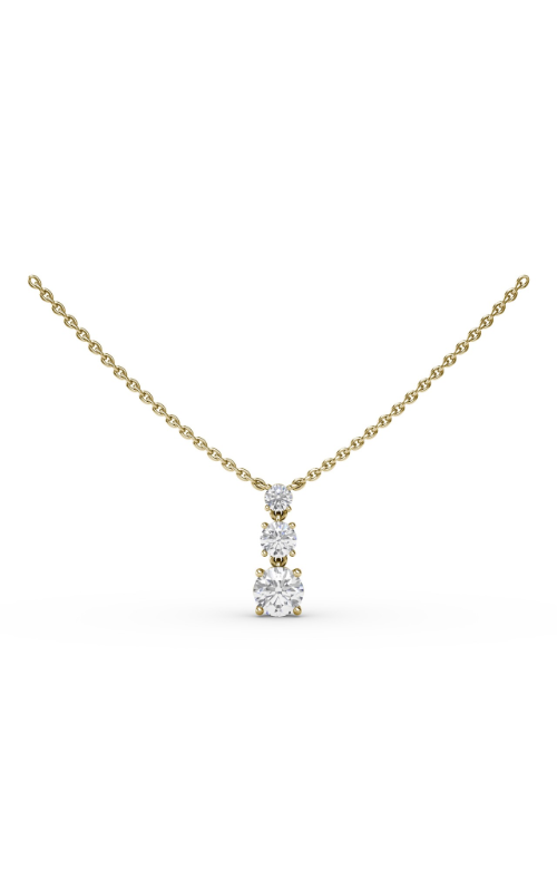 Fana Diamond Fashion Necklace N5134-14kt-Yellow
