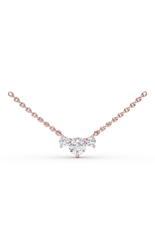 Fana Diamond Fashion Necklace N5135-14kt-Rose
