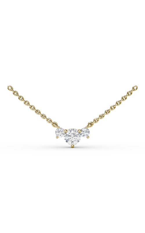 Fana Diamond Fashion Necklace N5135-14kt-Yellow