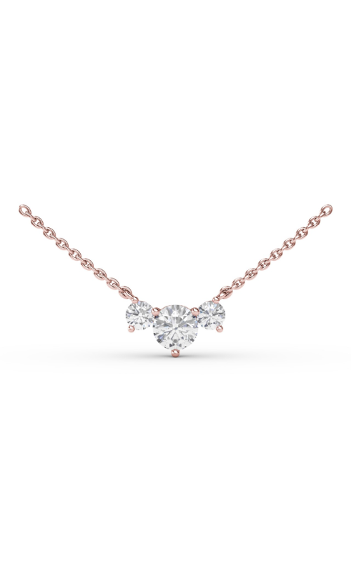 Fana Diamond Fashion Necklace N5136-14kt-Rose