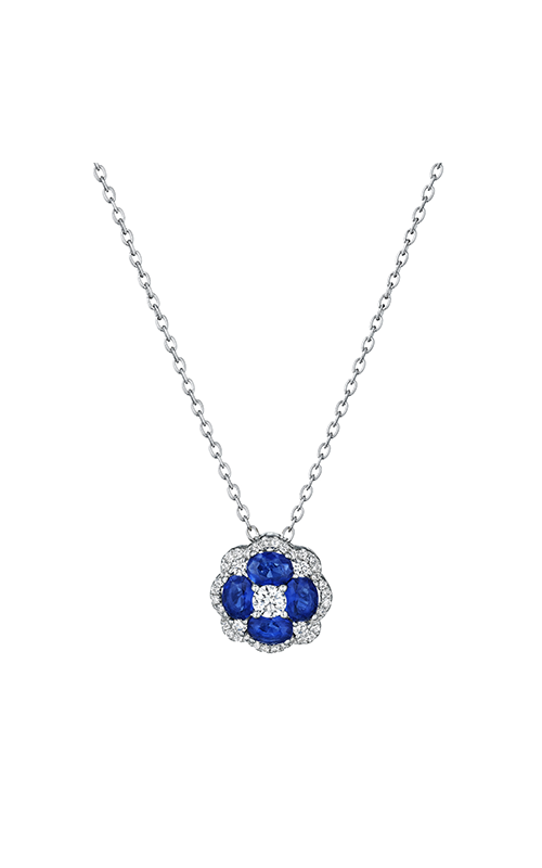 Fana Color Fashion Necklace P1574S-14kt-White