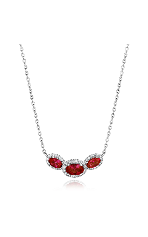 Fana Color Fashion Necklace P1644R-14kt-White
