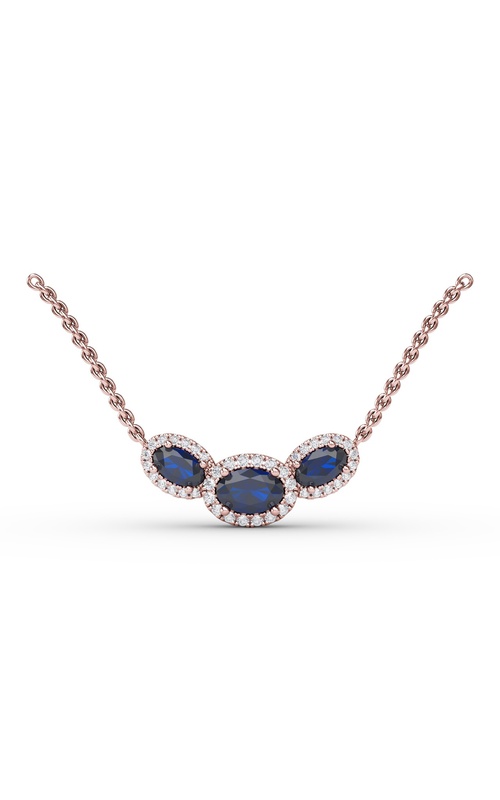 Fana Color Fine Jewelry Necklace P1644S-14kt-Rose