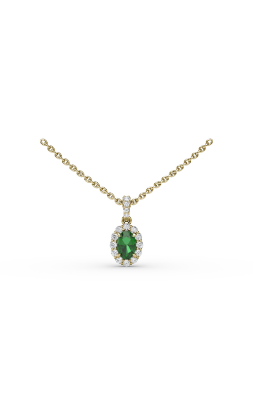 Fana Color Fashion Necklace P1834E-14kt-Yellow