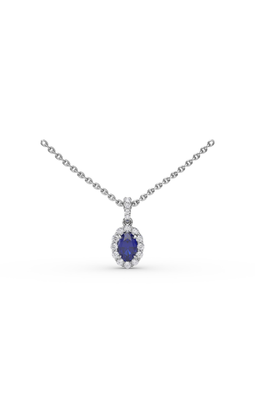 Fana Color Fashion Necklace P1834S-14kt-White