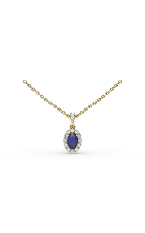 Fana Color Fashion Necklace P1834S-14kt-Yellow
