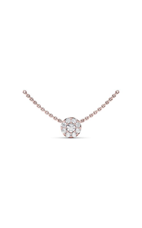 Fana Diamond Fashion Necklace P4916-14k-Rose