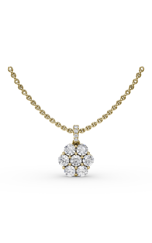 Fana Diamond Fashion Necklace P5032-14kt-Yellow