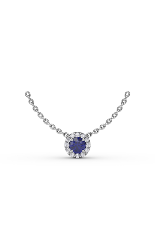 Fana Color Fashion Necklace P7001S-14kt-White