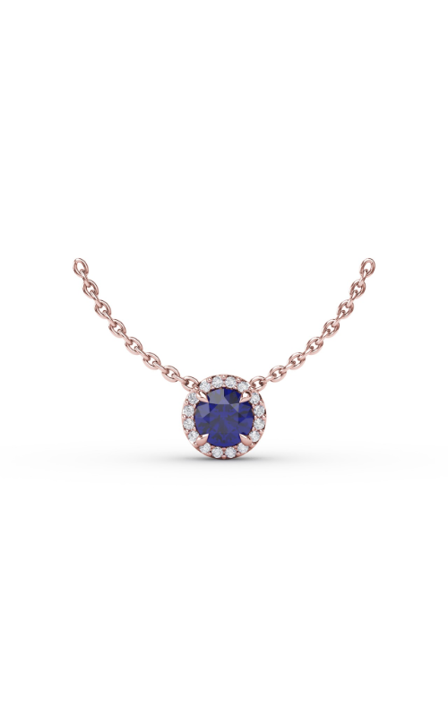 Fana Color Fashion Necklace P7002S-14kt-Rose