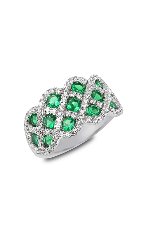 Fana Color Fashion Ring R1370E-14kt-White