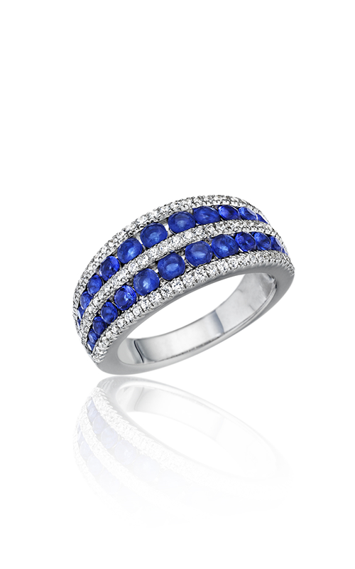 Fana Color Fashion Ring R1509S-14kt-White