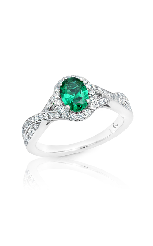 Fana Color Fashion Ring R1519E-14kt-White