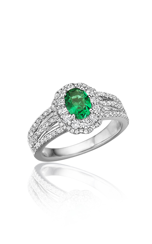 Fana Color Fashion Ring R1534E-14kt-White