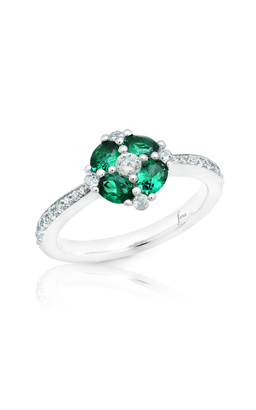 Fana Color Fashion Ring R1536E-14kt-White