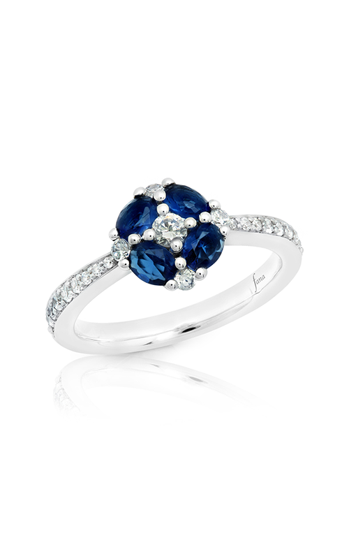 Fana Color Fashion Ring R1536S-14kt-White