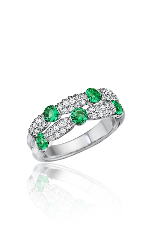 Fana Color Fashion Ring R1592E-14kt-White