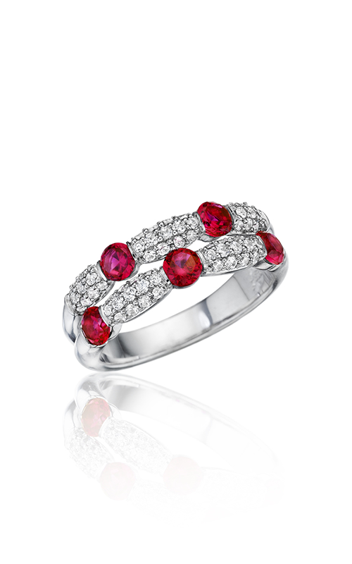 Fana Color Fashion Ring R1592R-14kt-White