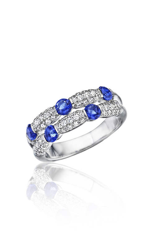 Fana Color Fashion Ring R1592S-14kt-White