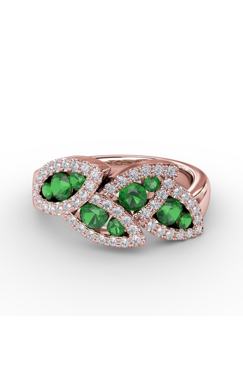 Fana Color Fine Jewelry Ring R1597E-14kt-Rose
