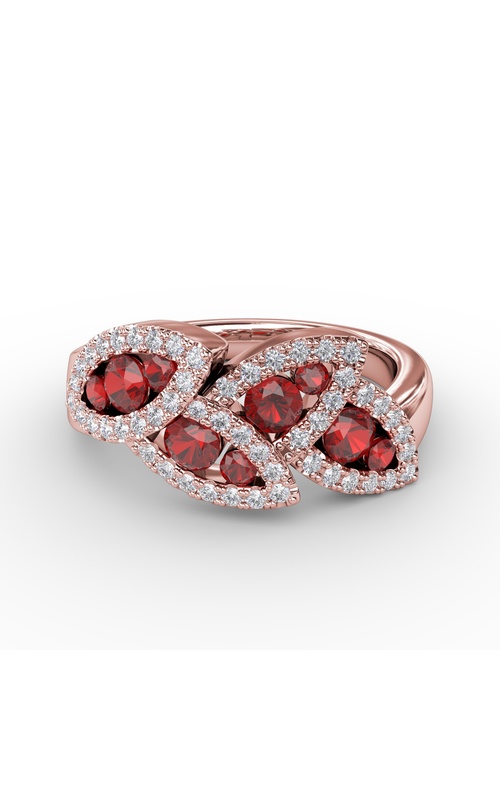 Fana Color Fine Jewelry Ring R1597R-14kt-Rose