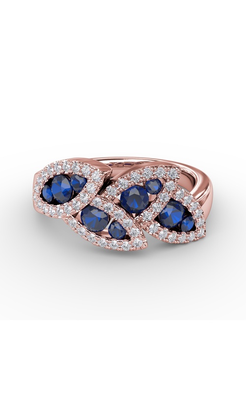 Fana Color Fine Jewelry Ring R1597S-14kt-Rose